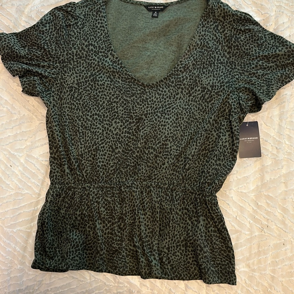 Lucky Brand pepulum top
